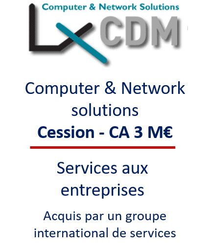 Communication, transmission d'entreprises en France