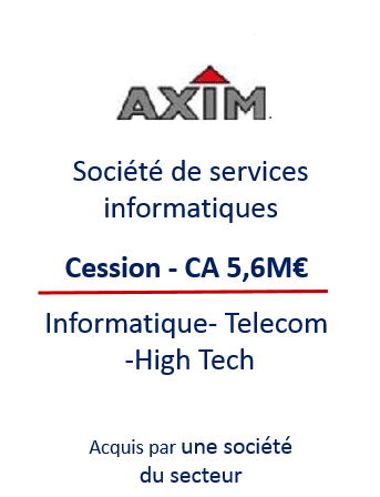 Communication, transmission d'entreprises en France
