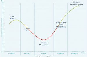 The 5 stages of change applied to the transfer of one's business, international business transfer