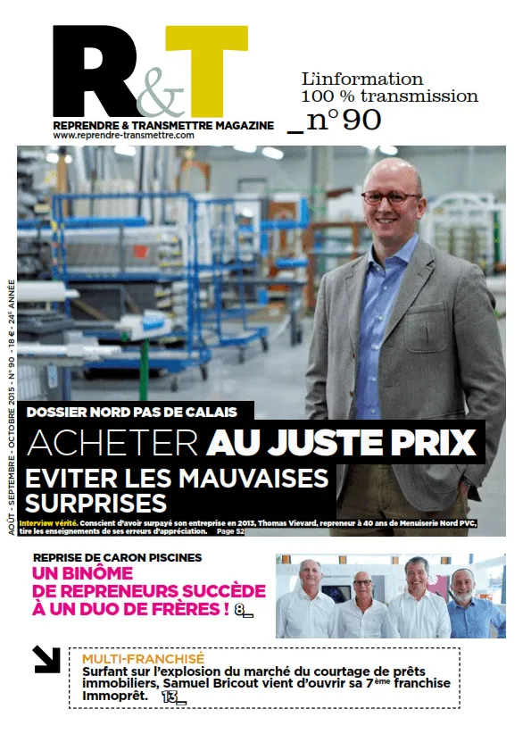 On parle de nous, transmission d'entreprises en France