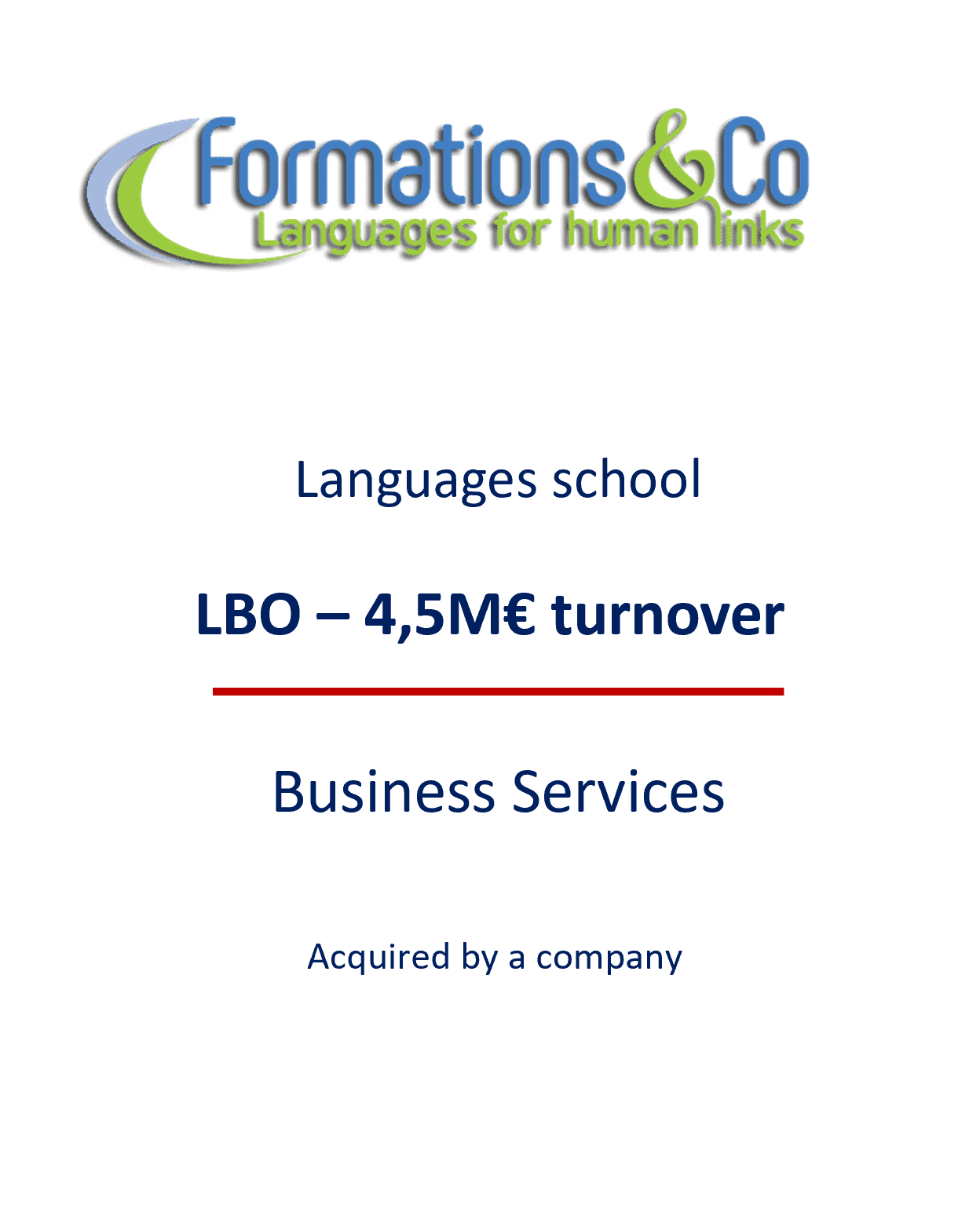 Panel de Références, transmission d'entreprises en France
