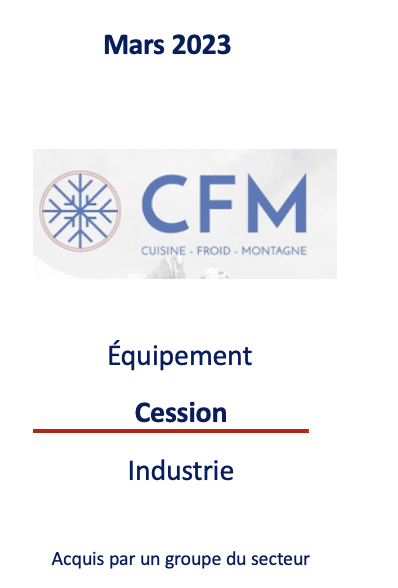 Panel de Références, transmission d'entreprise en France